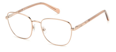Premium Women Fossil Model Eyeglasses: Fos 7113 - Red Gold- SpecSMART Eye Clinic (Diagonal View)